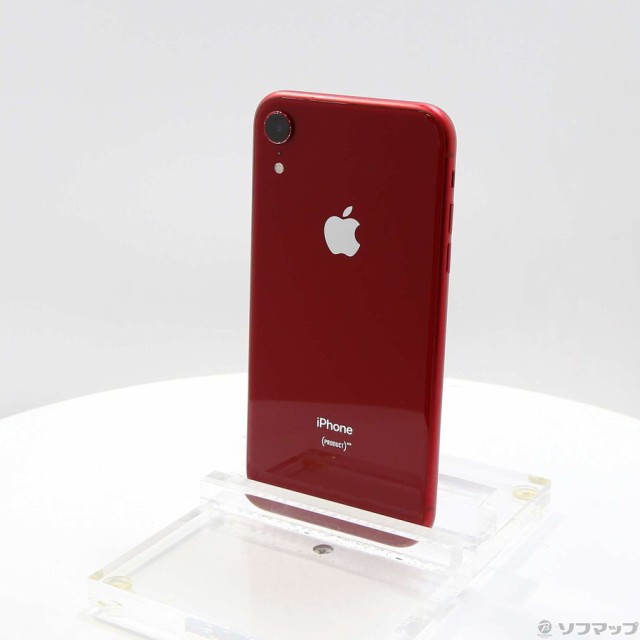 Apple iPhoneXR 128GB プロダクトレッド MT0N2J/A SIMフリー(262-ud)-