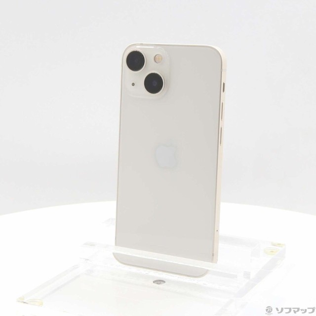 中古)Apple iPhone13 mini 128GB スターライト MLJE3J/A SIMフリー(258-ud)の通販はau PAY マーケット  - ソフマップ | au PAY マーケット－通販サイト