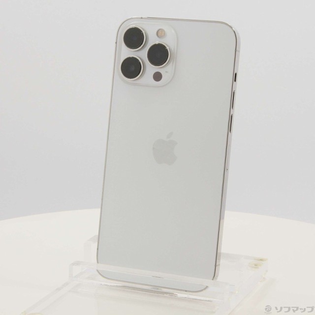 中古)Apple iPhone13 Pro Max 256GB シルバー MLJ93J/A SIMフリー(258