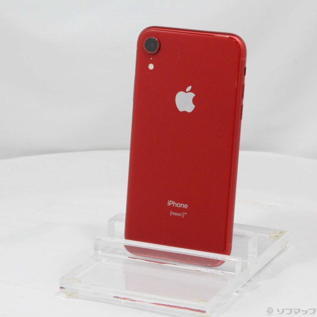 Apple iPhoneXR 128GB プロダクトレッド MT0N2J/A SIMフリー(220-ud)-