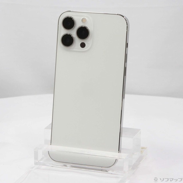 中古)Apple iPhone13 Pro Max 128GB シルバー MLJ53J/A SIMフリー(276