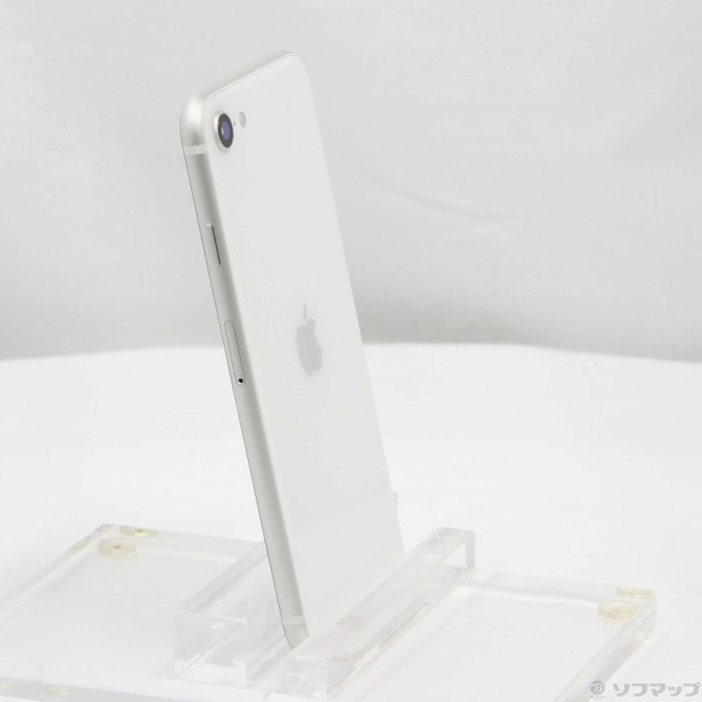 中古)Apple iPhone SE 第2世代 64GB ホワイト MHGQ3J/A SIMフリー