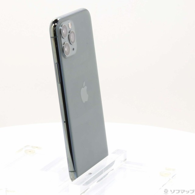 中古)Apple iPhone11 Pro 256GB ミッドナイトグリーン MWCC2J/A SIM ...