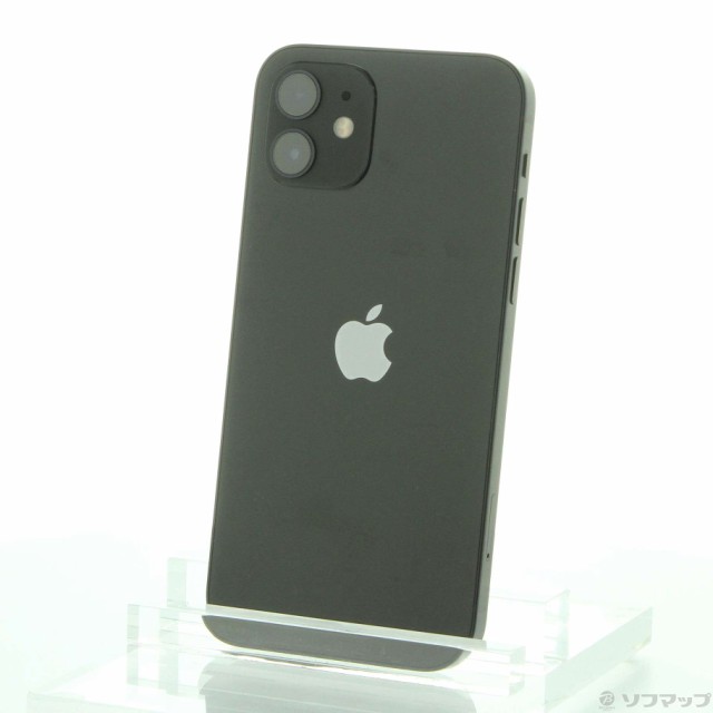 中古)Apple iPhone12 64GB ブラック MGHN3J/A SIMフリー(305-ud)の通販は