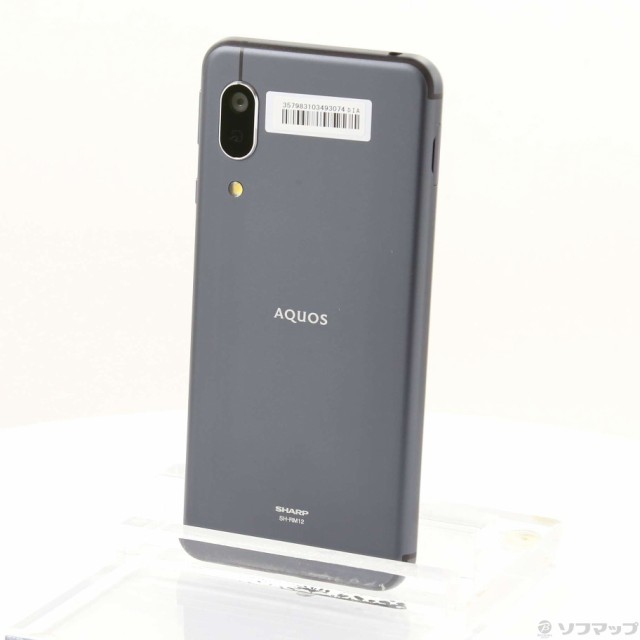 AQUOS sense3 lite ブラック64gb miniSD付SIMフリー