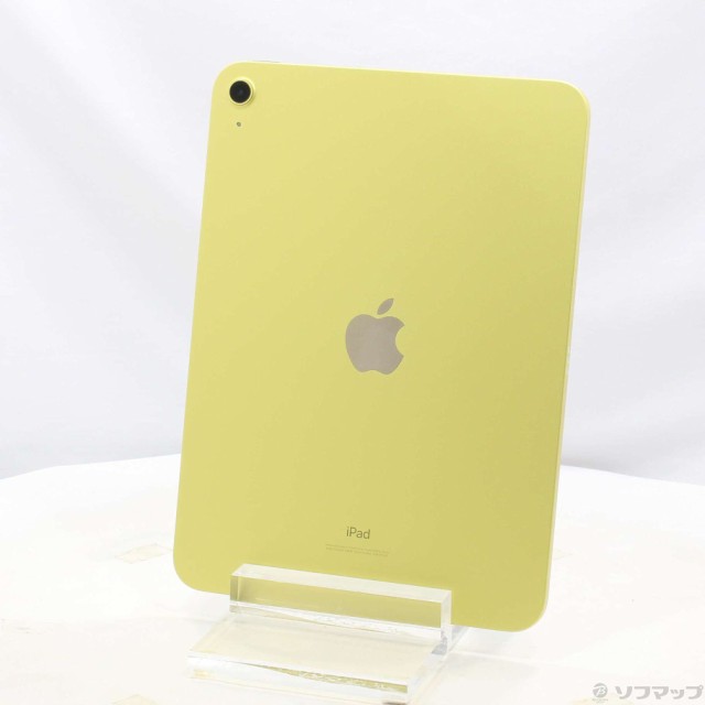 中古)Apple iPad 第10世代 64GB イエロー MPQ23J A Wi-Fi(269-ud)