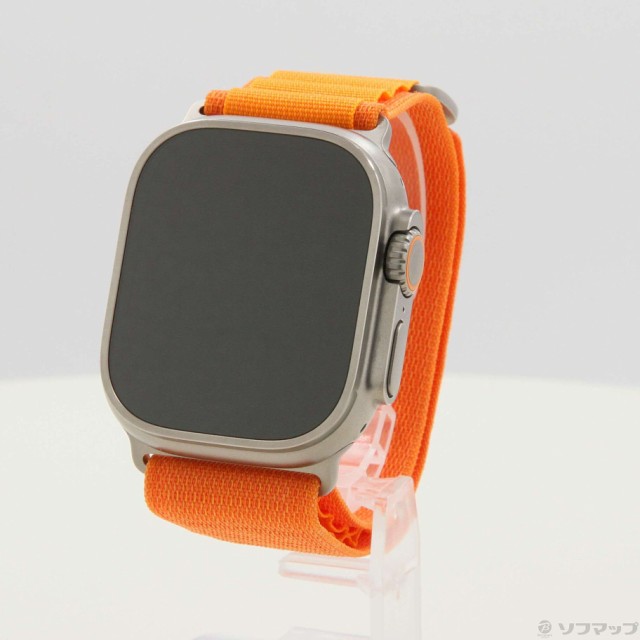 中古)Apple Apple Watch Ultra GPS + Cellular 49mm チタニウム