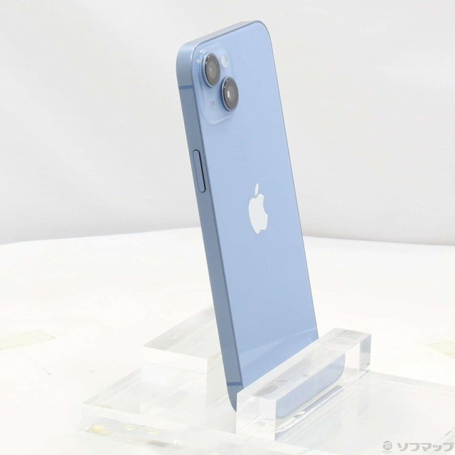 中古)Apple iPhone14 Plus 128GB ブルー MQ4H3J/A SIMフリー(349-ud)の