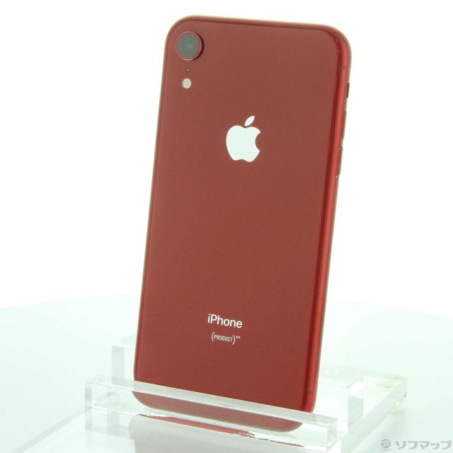 中古)Apple iPhoneXR 64GB プロダクトレッド MT062J/A SoftBank