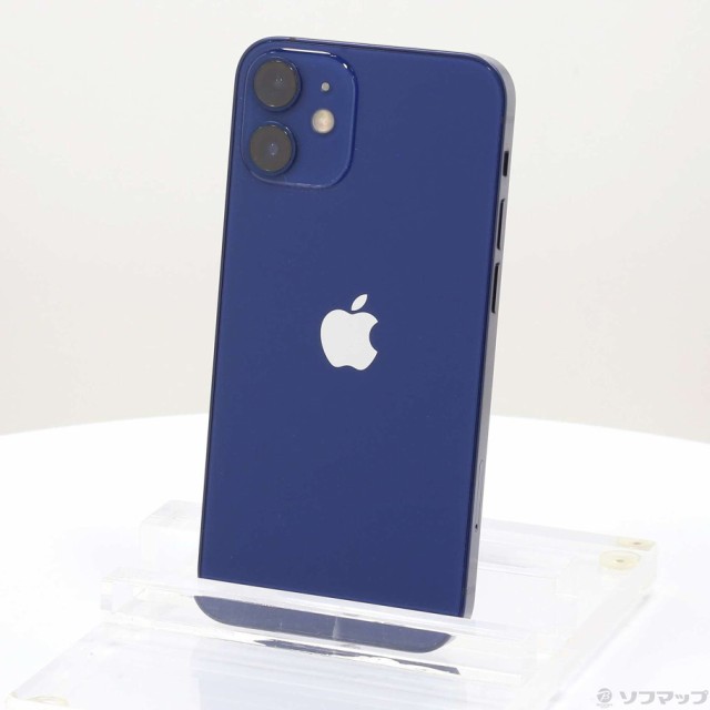 中古)Apple iPhone12 mini 256GB ブルー MGDV3J/A SIMフリー(269-ud)の