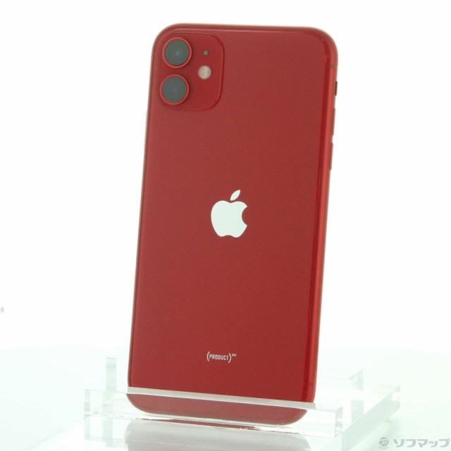 中古)Apple iPhone11 256GB プロダクトレッド MWM92J/A SIMフリー(196 ...