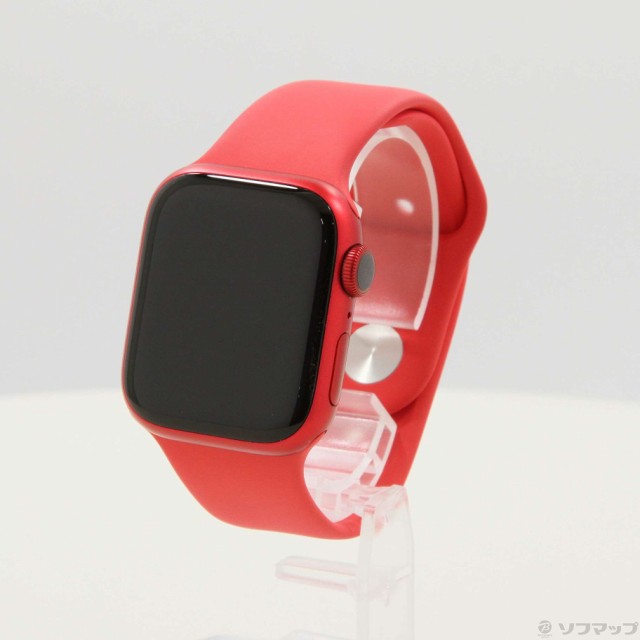 (中古)Apple Apple Watch Series 8 GPS 41mm (PRODUCT)REDアルミニウムケース  (PRODUCT)REDスポーツバンド(305-ud)｜au PAY マーケット