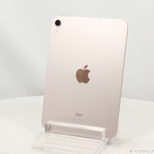 中古)Apple iPad mini 第6世代 64GB ピンク MLWL3J A Wi-Fi(377-ud)