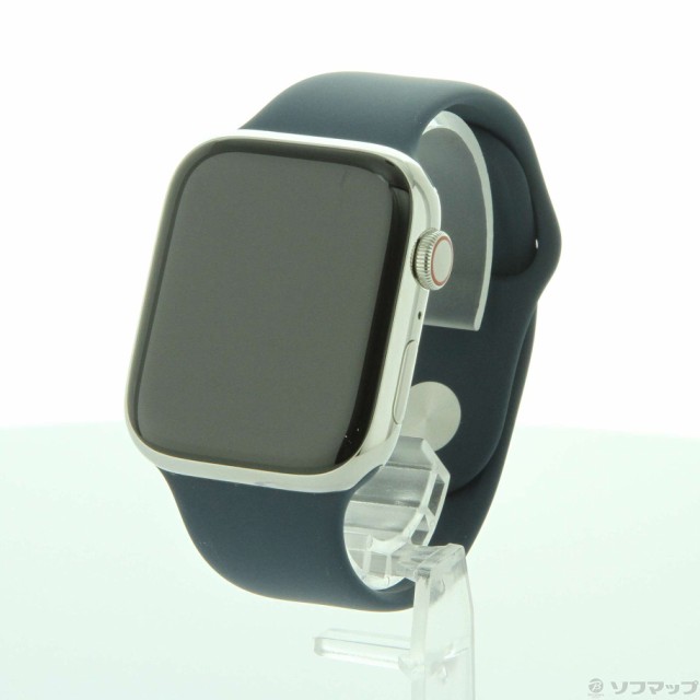 中古)Apple Apple Watch Series 9 GPS + Cellular 45mm シルバー
