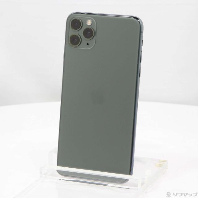 iPhone 11 Pro 温い ミッドナイトグリーン 512 GB au