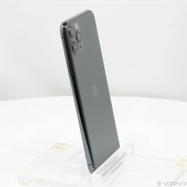 中古)Apple iPhone11 Pro Max 512GB ミッドナイトグリーン MWHR2J/A SIMフリー(220-ud)の通販はau  PAY マーケット - ソフマップ | au PAY マーケット－通販サイト