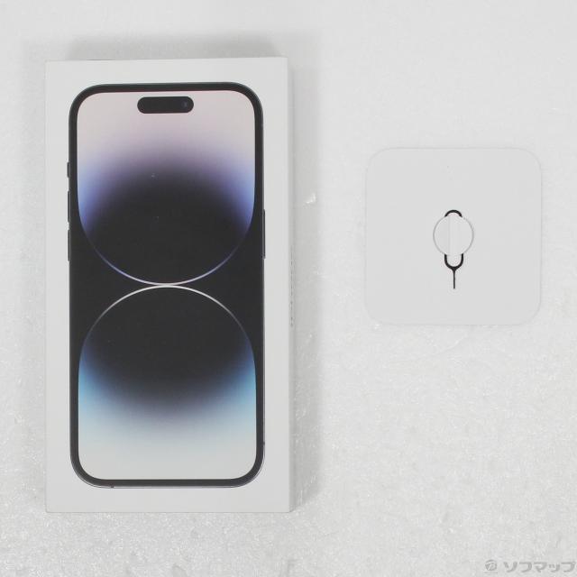 中古)Apple iPhone14 Pro 256GB スペースブラック MQ0Q3J/A SIMフリー 