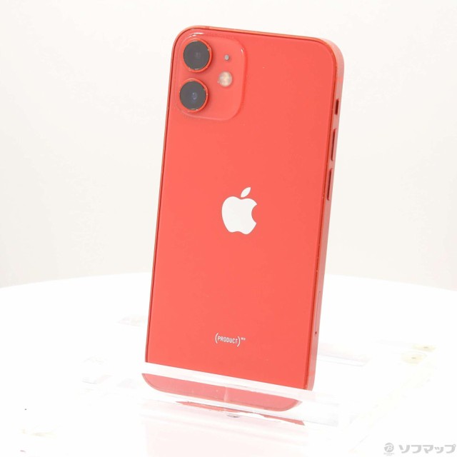 中古)Apple iPhone12 mini 64GB プロダクトレッド MGAE3J/A SIM