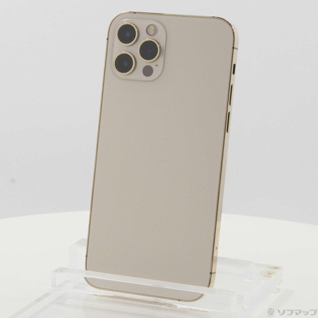 (中古)Apple iPhone12 Pro 128GB ゴールド MGM73J/A SIMフリー(377-ud)の通販は 70,136円