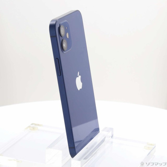 中古)Apple iPhone12 128GB ブルー MGHX3J/A SIMフリー(295-ud)の通販