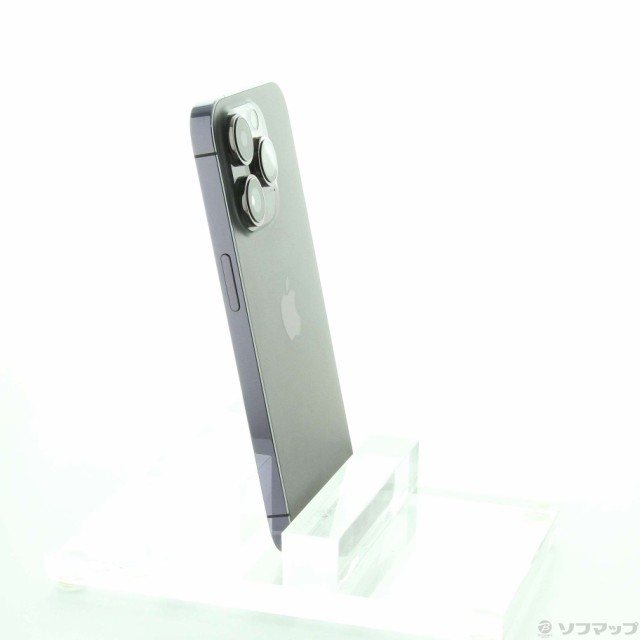 中古)Apple iPhone14 Pro 128GB ディープパープル MQ0F3J/A SIMフリー