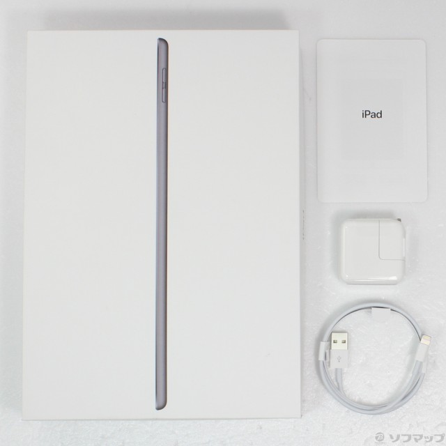 中古)Apple iPad 第7世代 32GB スペースグレイ MW742J/A Wi-Fi(198-ud