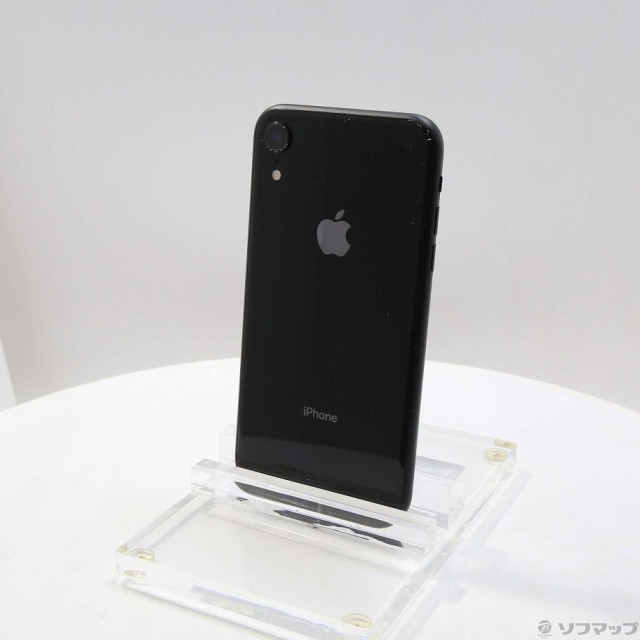 中古)Apple iPhoneXR 64GB ブラック MT002J/A SIMフリー(377-ud)の通販は - 携帯電話本体