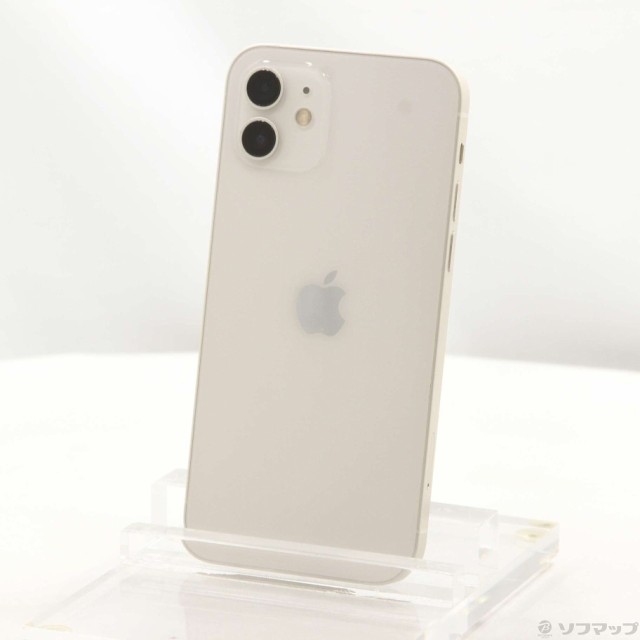 中古)Apple iPhone12 128GB ホワイト MGHV3J/A SIMフリー(344-ud)の