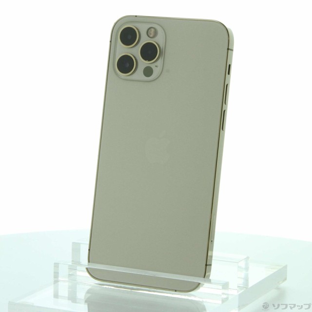 (中古)Apple iPhone12 Pro 512GB ゴールド MGMH3J/A SIMフリー(258-ud)の通販は