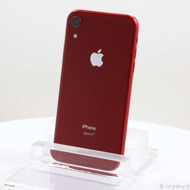 Apple iPhoneXR 128GB プロダクトレッド MT0N2J/A SIMフリー(262-ud)-