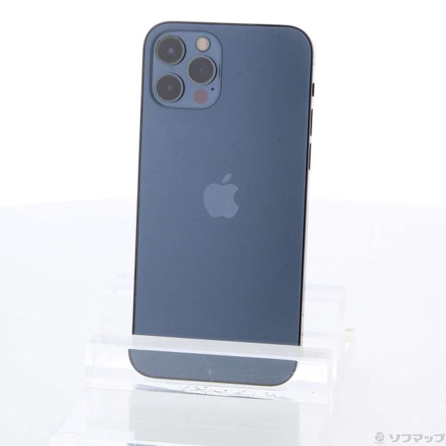 (中古)Apple iPhone12 Pro 512GB パシフィックブルー MGMJ3J/A SIMフリー(305-ud)の通販は携帯電話本体