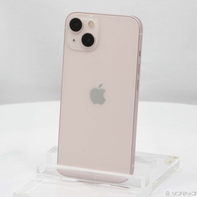 中古)Apple iPhone13 128GB ピンク MLNE3J/A SIMフリー(305-ud)の通販