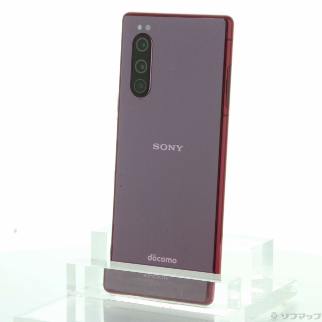Sony Xperia 5 ブラック 64 GB docomo - スマートフォン本体