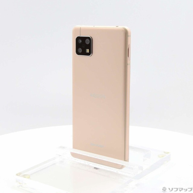 中古)SHARP AQUOS sense5G 64GB ライトカッパー SH-M17 SIMフリー(276 ...