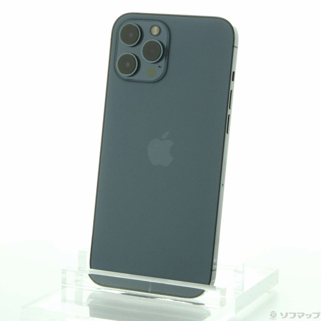 (中古)Apple iPhone12 Pro Max 256GB パシフィックブルー MGD23J/A SIMフリー(196-ud)の通販は