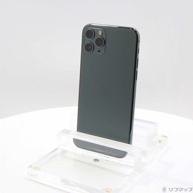 (中古)Apple iPhone11 Pro 256GB ミッドナイトグリーン MWCC2J/A SIMフリー(269-ud)｜au PAY マーケット