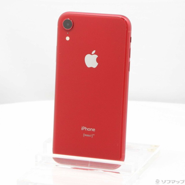 中古)Apple iPhoneXR 64GB プロダクトレッド MT062J/A SIMフリー(258