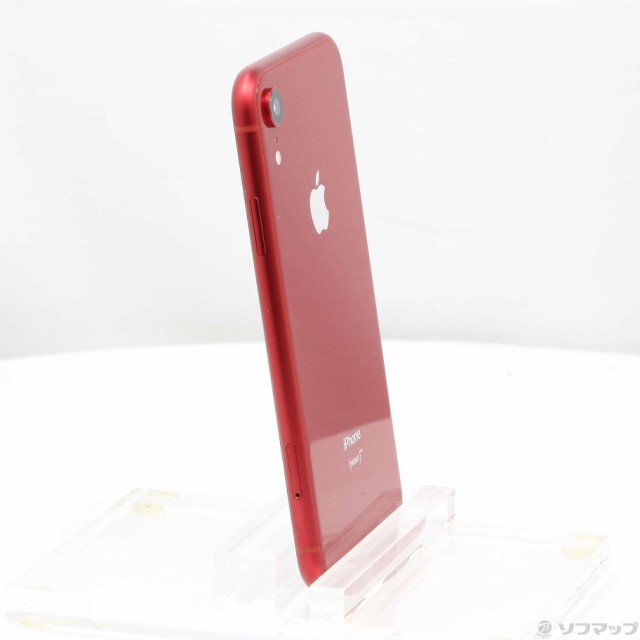 中古)Apple iPhoneXR 64GB プロダクトレッド MT062J/A SIMフリー(258