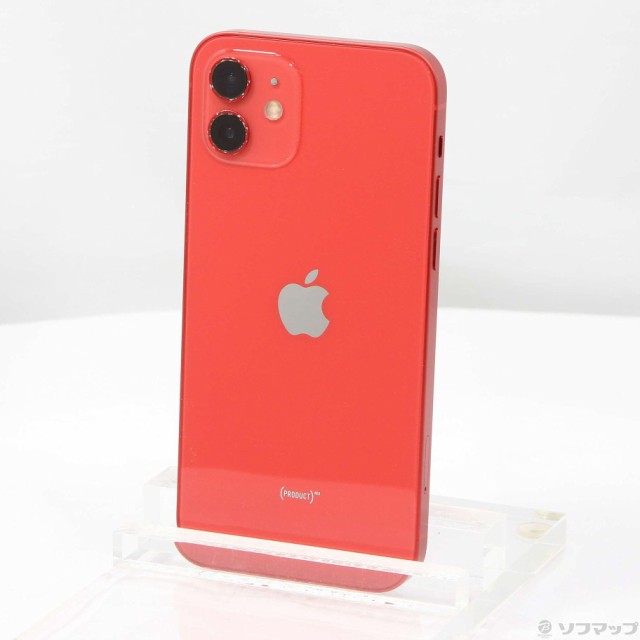 Apple iPhone12 64GB プロダクトレッド MGHQ3J/A SIMフリー(371-ud) 携帯電話本体