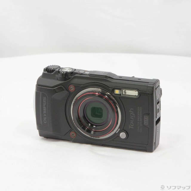 中古)OLYMPUS (展示品) Tough TG-6 ブラック(297-ud) - デジタルカメラ