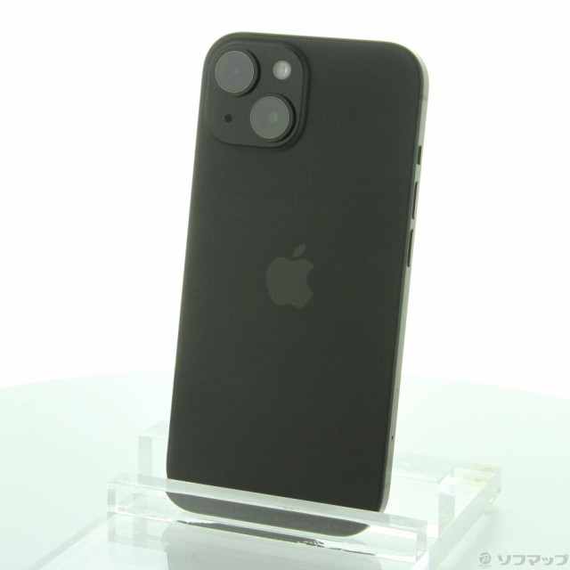 (中古)Apple iPhone15 512GB ブラック MTMU3J/A SIMフリー(262-ud)の通販は 175,780円