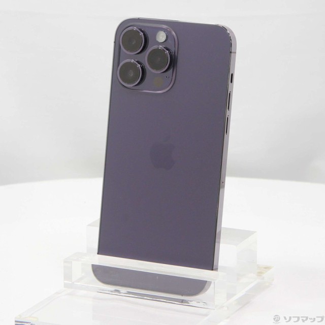 (中古)Apple iPhone14 Pro Max 256GB ディープパープル MQ9E3J/A SIMフリー(297-ud)の通販は