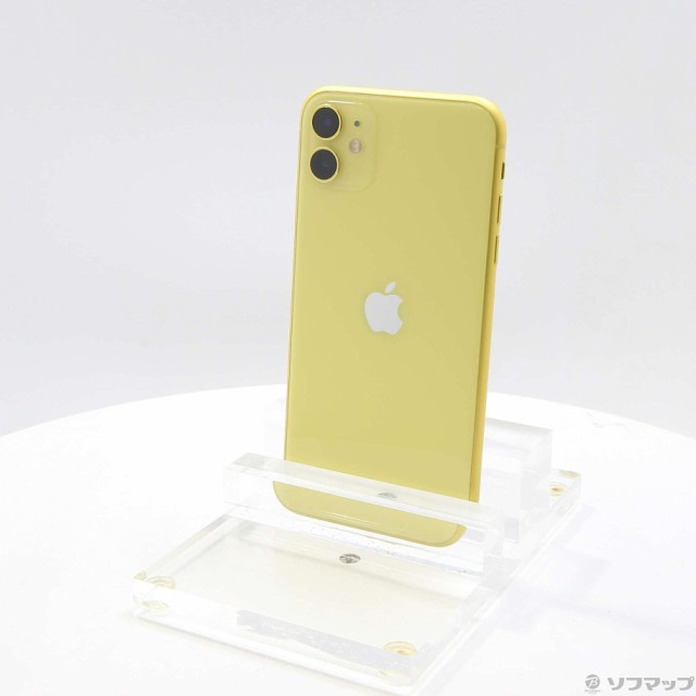 (中古)Apple iPhone11 128GB イエロー MHDL3J/A SIMフリー(348-ud)の通販は 52,978円