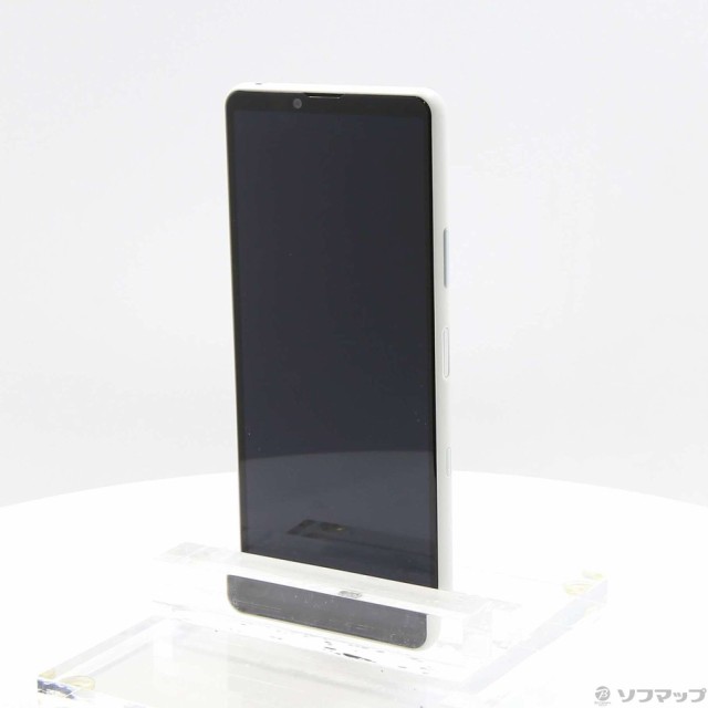 中古)SONY Xperia 10 III Lite 64GB ホワイト XQ-BT44 SIMフリー(297