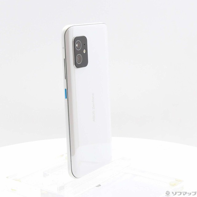 中古)ASUS Zenfone 8 128GB ムーンライトホワイト ZS590KS