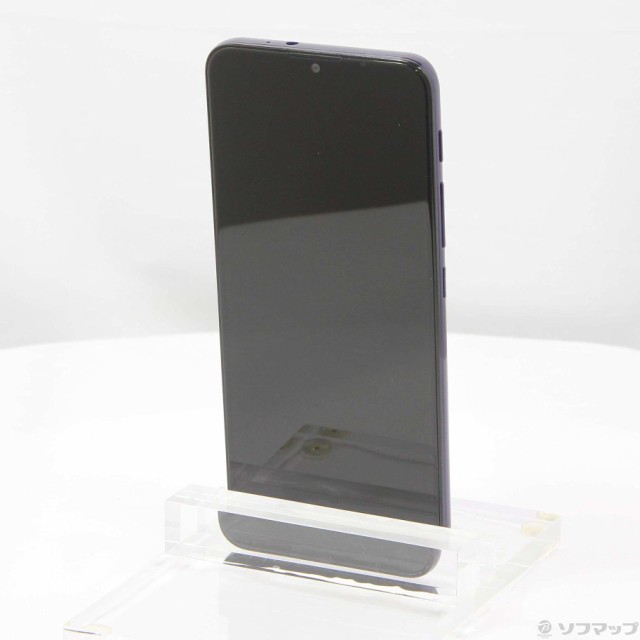 中古)motorora Moto G9 play 64GB サファイアブルー PAKK0003JP SIM