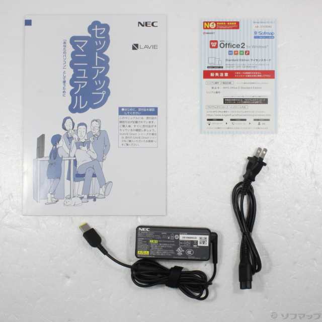 中古)NEC LAVIE N15 PC-N153CEAW パールホワイト(344-ud)の通販はau