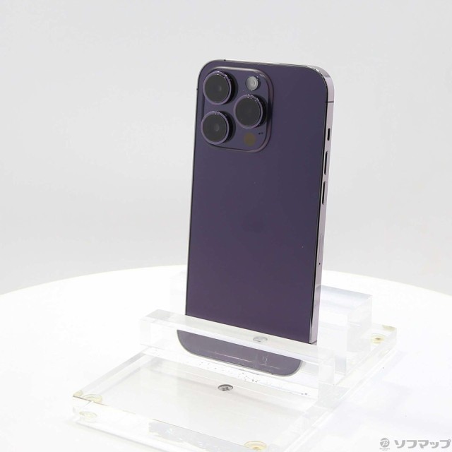 (中古)Apple iPhone14 Pro 128GB ディープパープル MQ0F3J/A SIMフリー(377-ud)の通販は