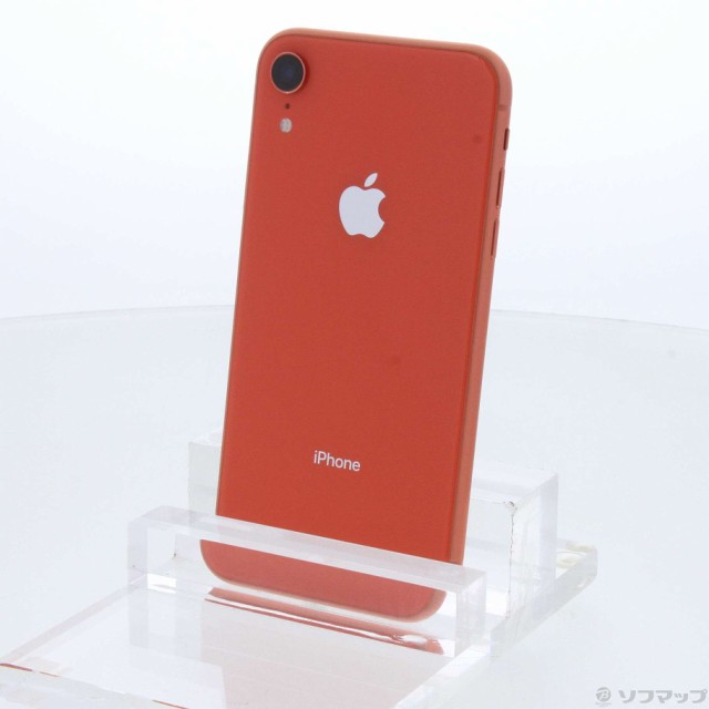 Apple iPhoneXR 128GB コーラル MT0T2J/A SIMフリー(262-ud)-