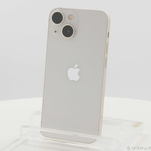 中古)Apple iPhone13 mini 128GB スターライト MLJE3J/A SIMフリー(262-ud)の通販はau PAY マーケット  - ソフマップ - スマホ・タブレット・モバイル通信